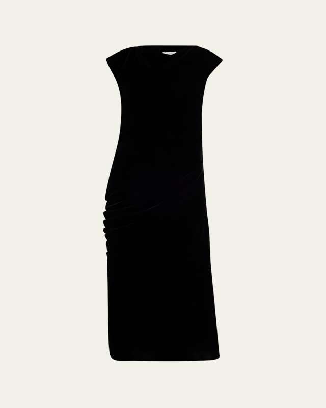 Velvet Midi Dress